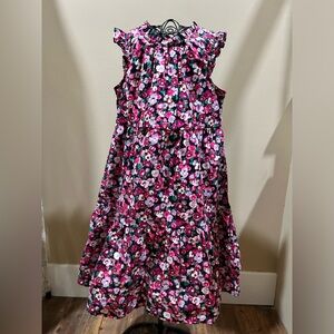 Crewcuts Vibrant Floral woven girls sz 8 Dress